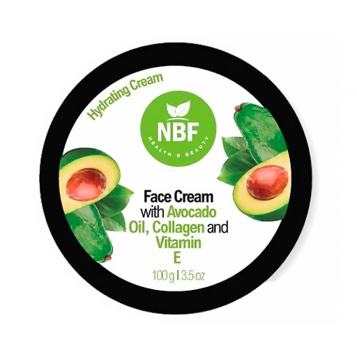 [7503026079652] Crema facial hidratante con aceite de aguacate 100gr NBF