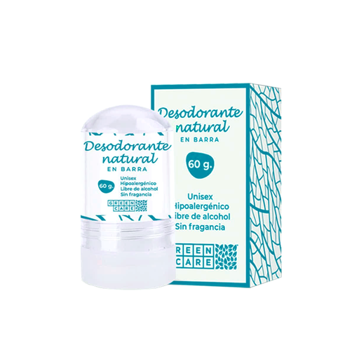 [7500760000225] Desodorante natural en barra 60gr GREEN CARE
