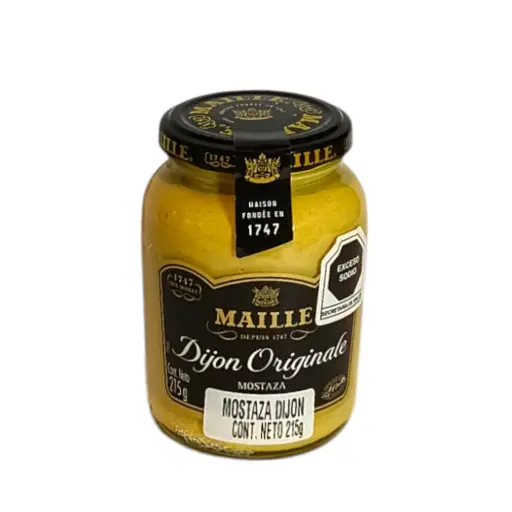 [3036810201280] Mostaza dijon 215gr MAILLE