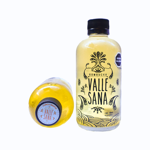 [764283063359] Kombucha de curcumenta 290ml VALLE SANA