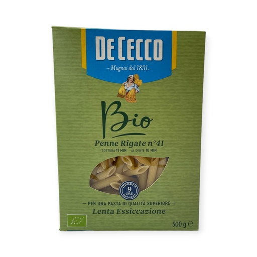 [8001250060419] Pasta penne rigate de sémola 500gr DE CECCO
