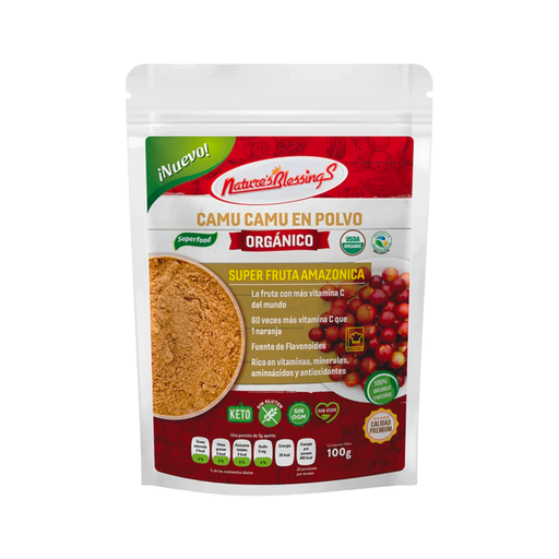 [7503012295271] Camu camu orgánico 100gr NATURE´S BLESSINGS