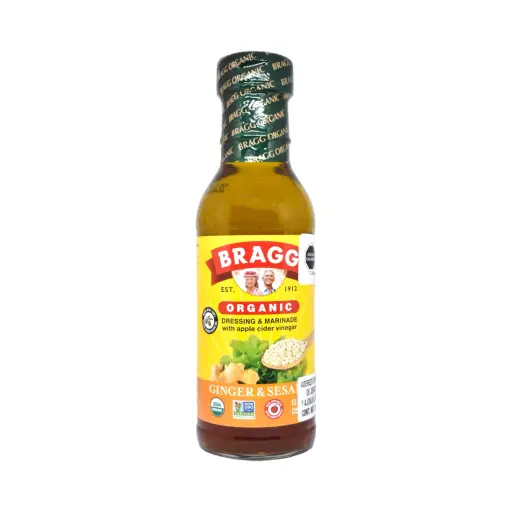 [SVCBSDGS] Aderezo orgánico de jengibre y ajonjolí 354ml BRAGG