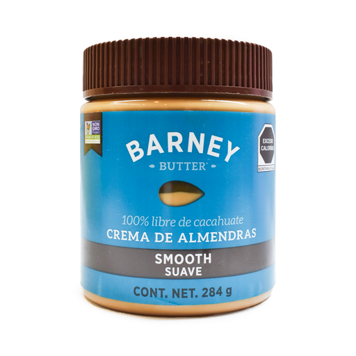 [00734 9] Crema de almendras suave 284gr BARNEY BUTTER