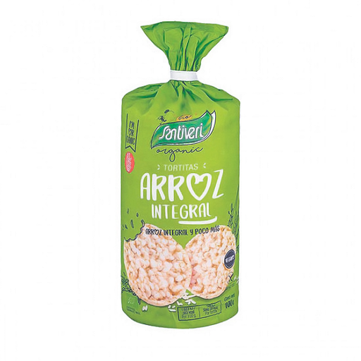 [8412170013551] Tortitas de arroz bio 100gr SANTIVERI