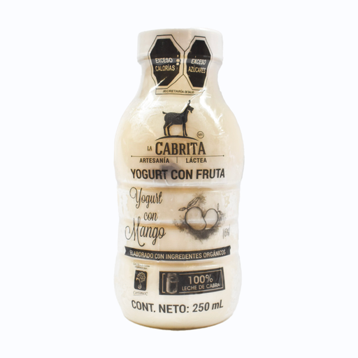 [7503009134330] Yoghurt de cabra sabor mango 250ml LA CABRITA