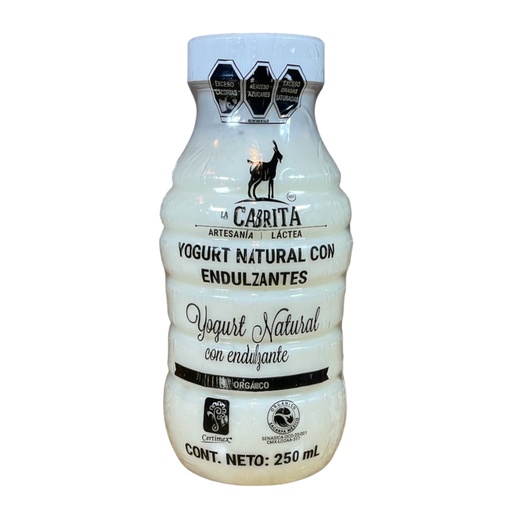 [7503009134026] Yoghurt de cabra natural 250ml LA CABRITA