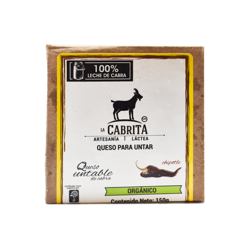 [7503009134149] Queso untable de cabra con chipotle 150gr LA CABRITA