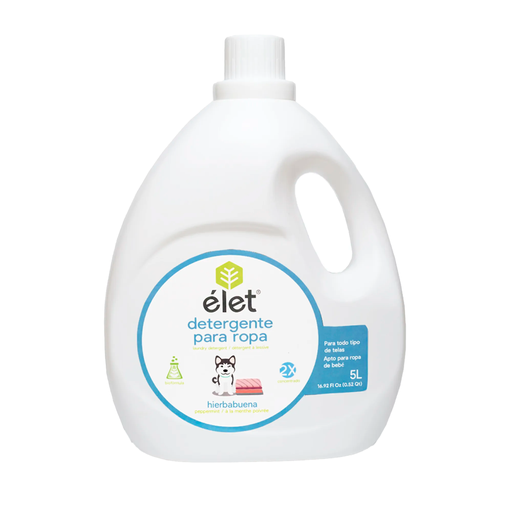 [7503022118010] Detergente enzimático de hierbabuena 5L ELET