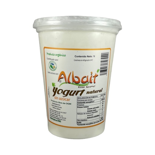 [7503016727020] Yoghurt natural 1L ALBAIT