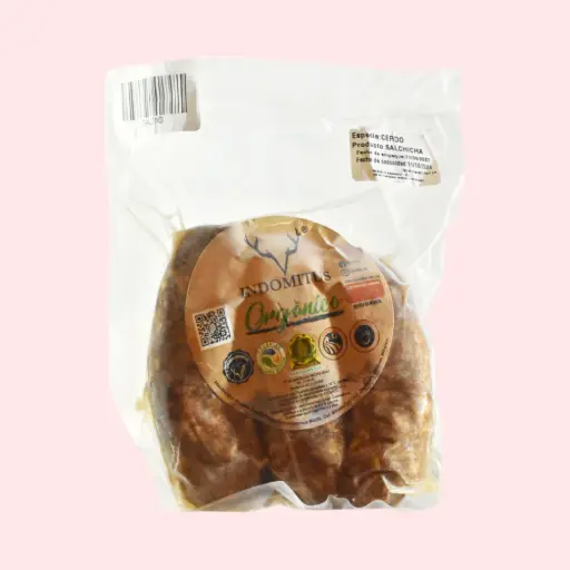 Salchicha de cerdo 400gr INDOMITUS