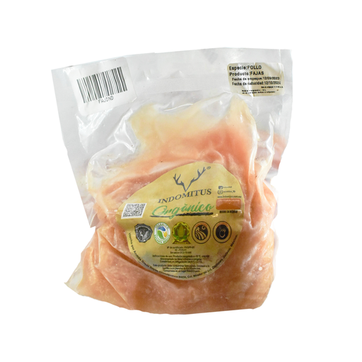 Fajas de pollo 500gr INDOMITUS