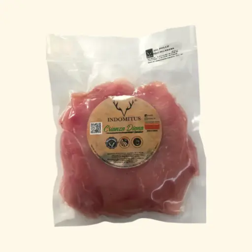 [7503036683474] Milanesa de pollo 500gr INDOMITUS