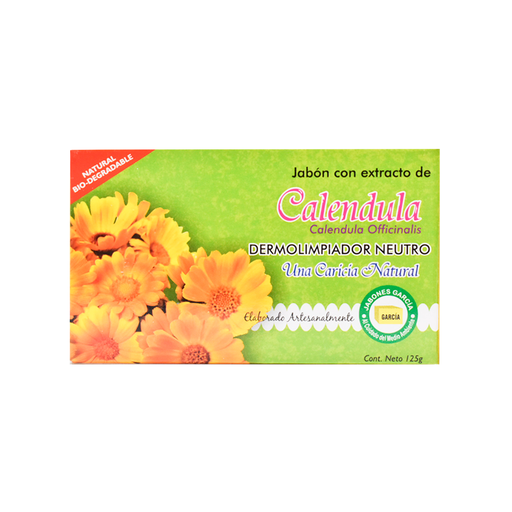 [7503011486564] Jabón de caléndula 125gr GARCÍA