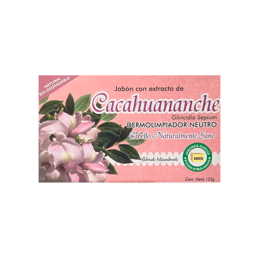 [7503011486557] Jabón de cacahuananche 125gr GARCÍA