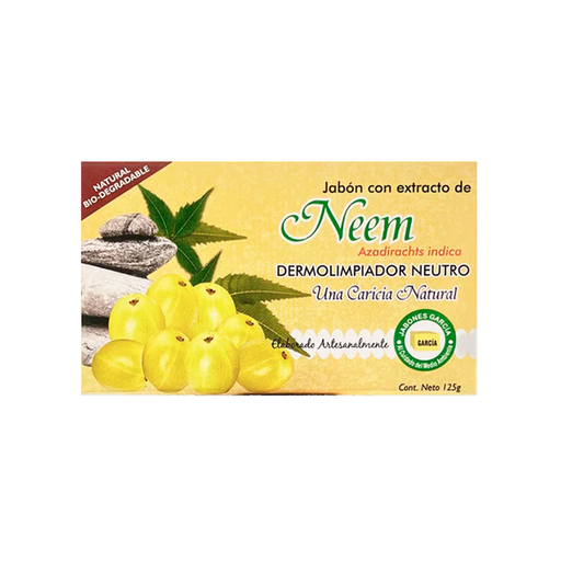 [7503011486601] Jabón de neem 125gr GARCÍA
