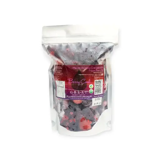 [7503027728214] Mix de berries congelados orgánicos 500gr GREAT