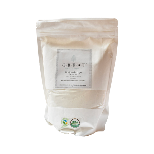 [7503027728047] Harina de trigo orgánica 1kg GREAT
