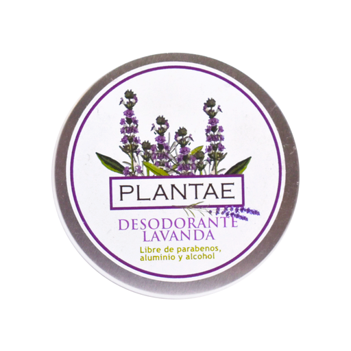 Desodorante en lata de lavanda 50gr PLANTAE