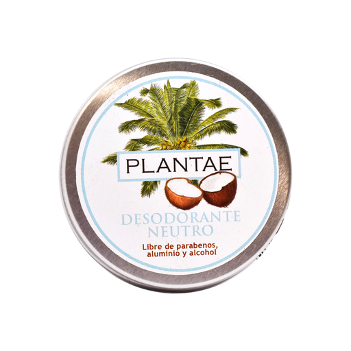 Desodorante en lata neutro 50gr PLANTAE
