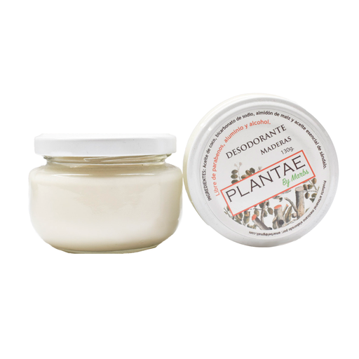 Desodorante de maderas en frasco 130gr PLANTAE
