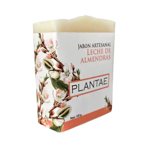 Jabón de leche de almendras 100gr PLANTAE