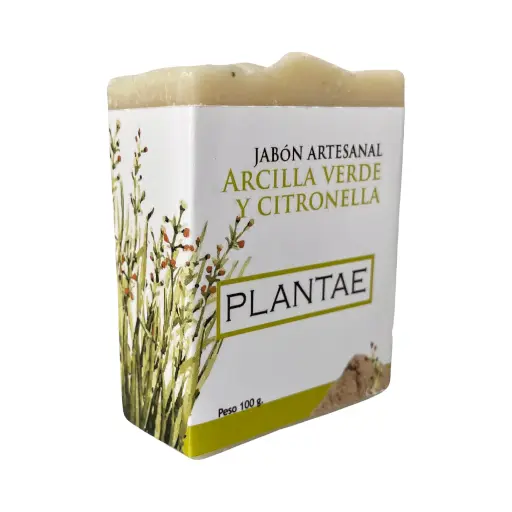 Jabón de arcilla verde 100gr PLANTAE