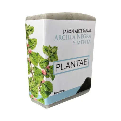 Jabón de arcilla negra 100gr PLANTAE