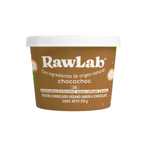 [7500464521354] Postre vegano Chocochoc 16oz RAWLAB