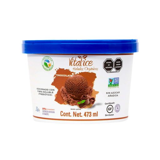 [7502258961063] Helado de chocolate 473ml VIVENTE