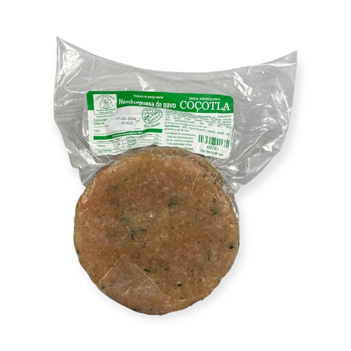 [68741] Hamburguesa de pavo 500gr COCOTLA