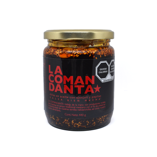 [7503021130082] Salsa bien macha 440gr LA COMANDANTA