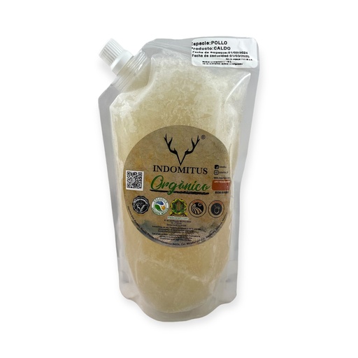 Caldo de hueso de pollo 500ml INDOMITUS