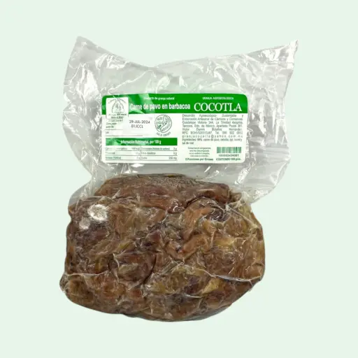 [100005434001] Barbacoa de pavo 500gr COCOTLA