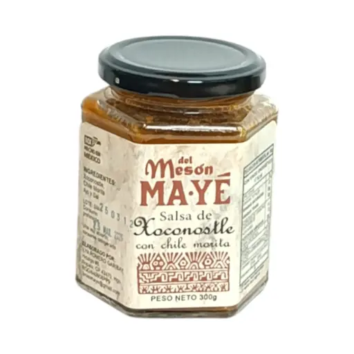 Salsa de xoconostle y chile morita 300gr MAYE