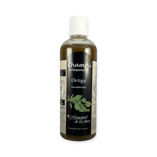 [7503020772382] Champú líquido de ortiga 500ml MANANTIAL DE LAS FLORES