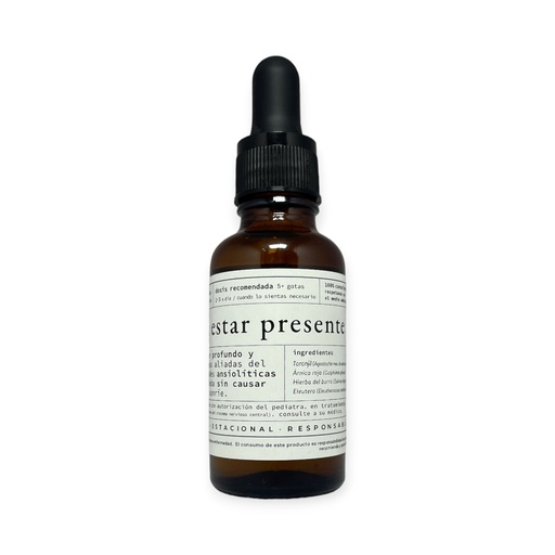 Tintura estar presente 30ml SAVIA SABIA