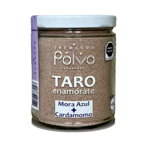 [737186761127] Taro con mora azul y cardamomo enamórate 145gr TREMENDO POLVO