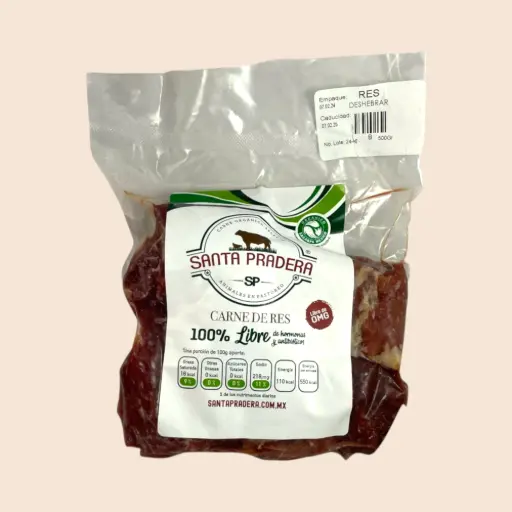 Carne para deshebrar de res 500gr SANTA PRADERA