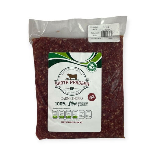 Molida de res 500gr SANTA PRADERA