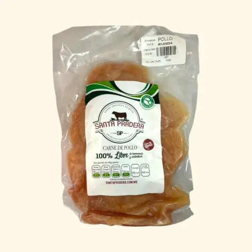 Milanesa de pollo 500gr SANTA PRADERA