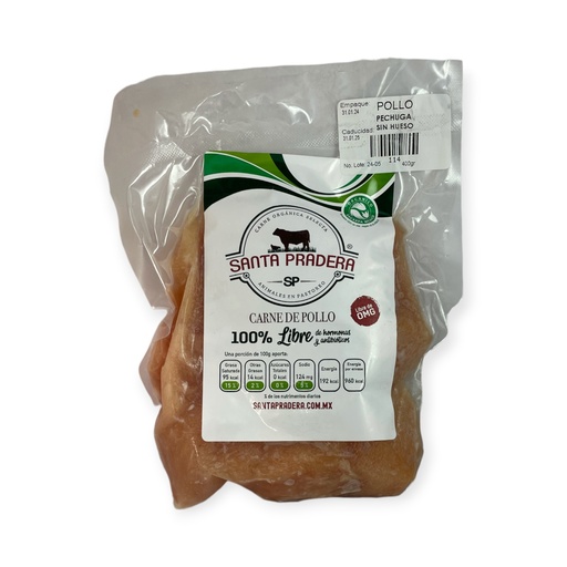 Pechuga sin hueso 500gr SANTA PRADERA