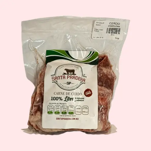 Costillita de cerdo 500gr SANTA PRADERA