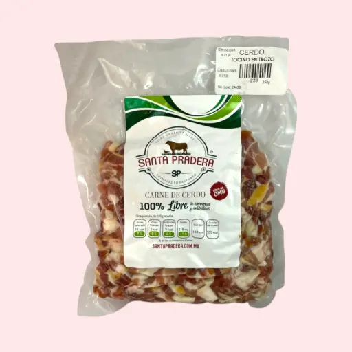 Tocino en trocitos de cerdo 350gr SANTA PRADERA