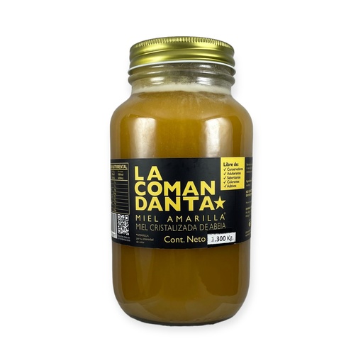 [7503045171184] Miel amarilla 1.3kg LA COMANDANTA