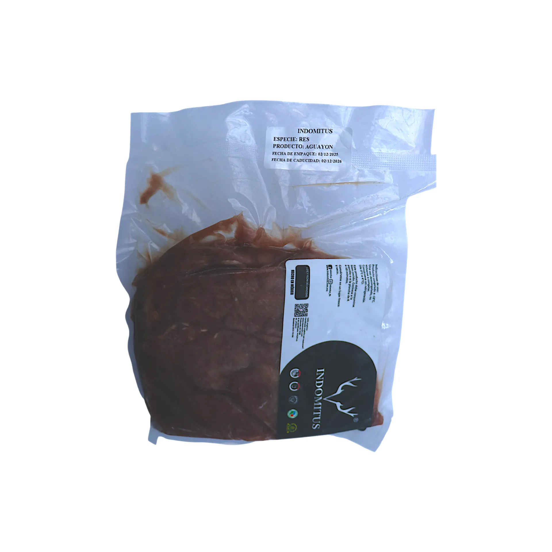 Aguayón de res 500gr INDOMITUS