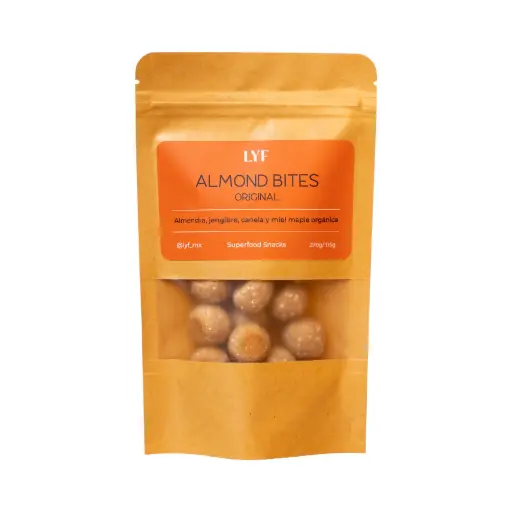 Bocaditos de almendra originales 115gr LYF