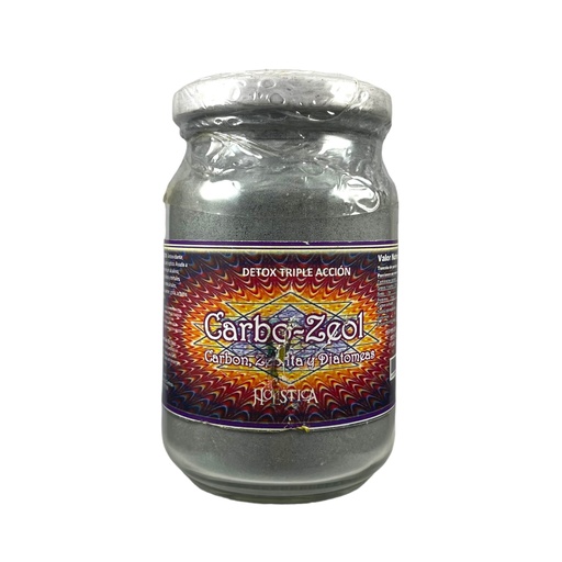 Carbo-zeol (carbón, zeolita y diatomeas) 120gr HOLÍSTICA