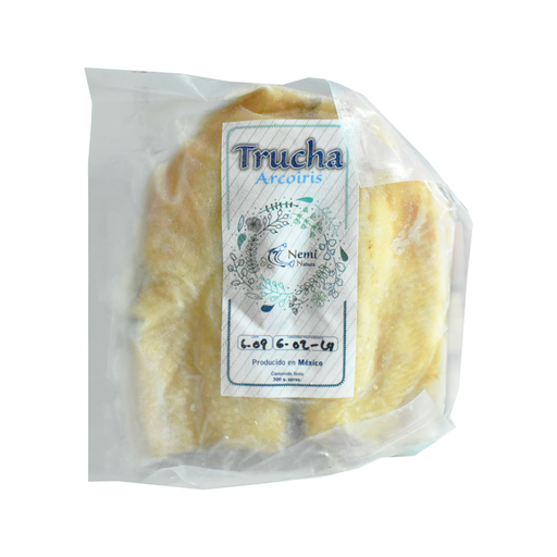 Filete de trucha arcoíris con piel NEMI