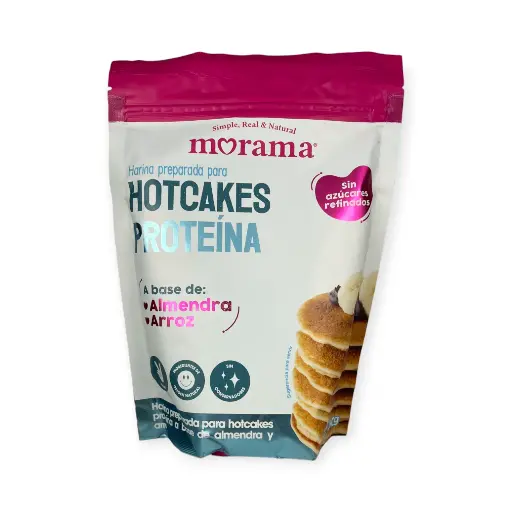 [7503020188343] Harina para hotcakes con proteína 350gr MORAMA